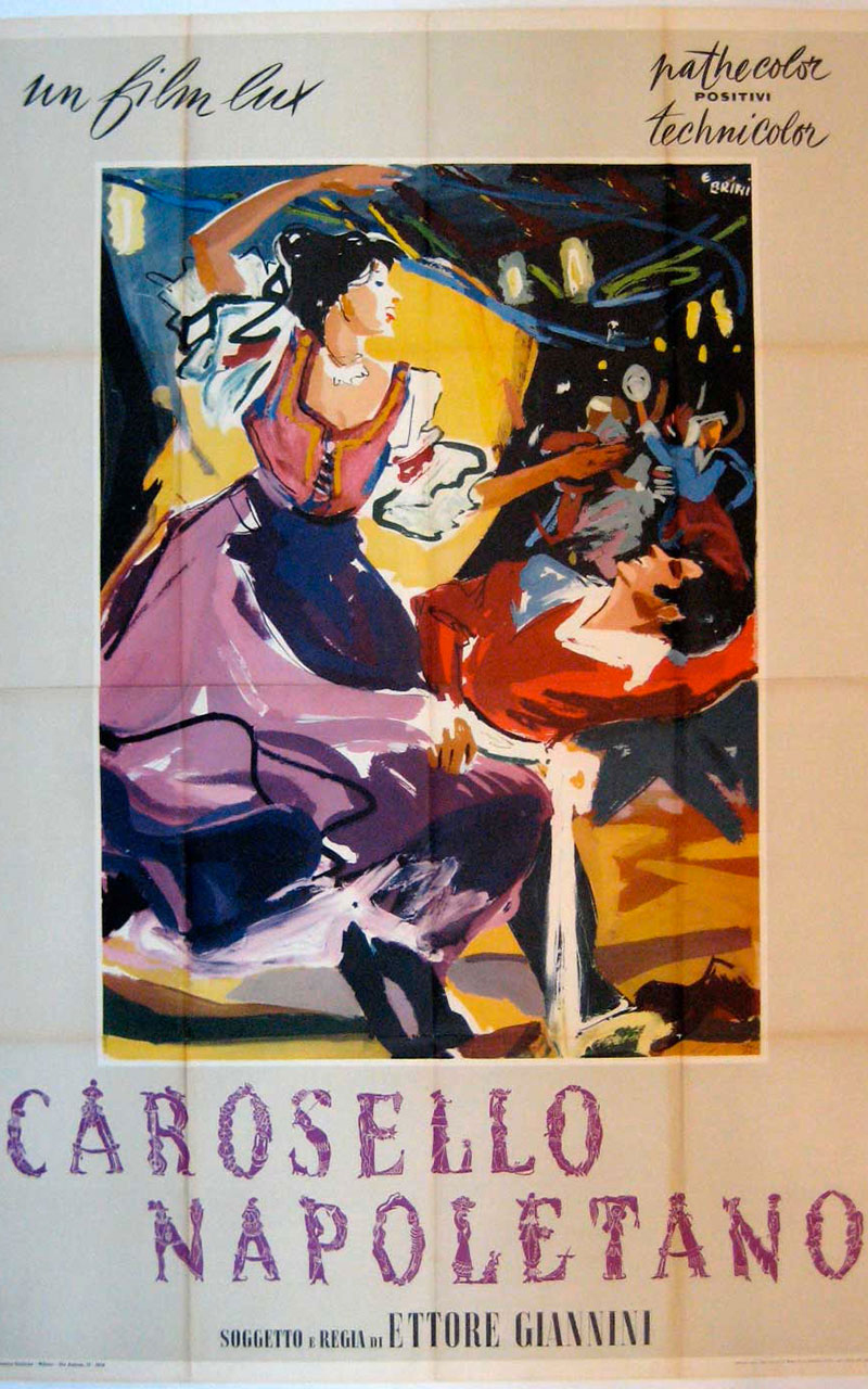 Il film Carosello napoletano è del regista Ettore Giannini