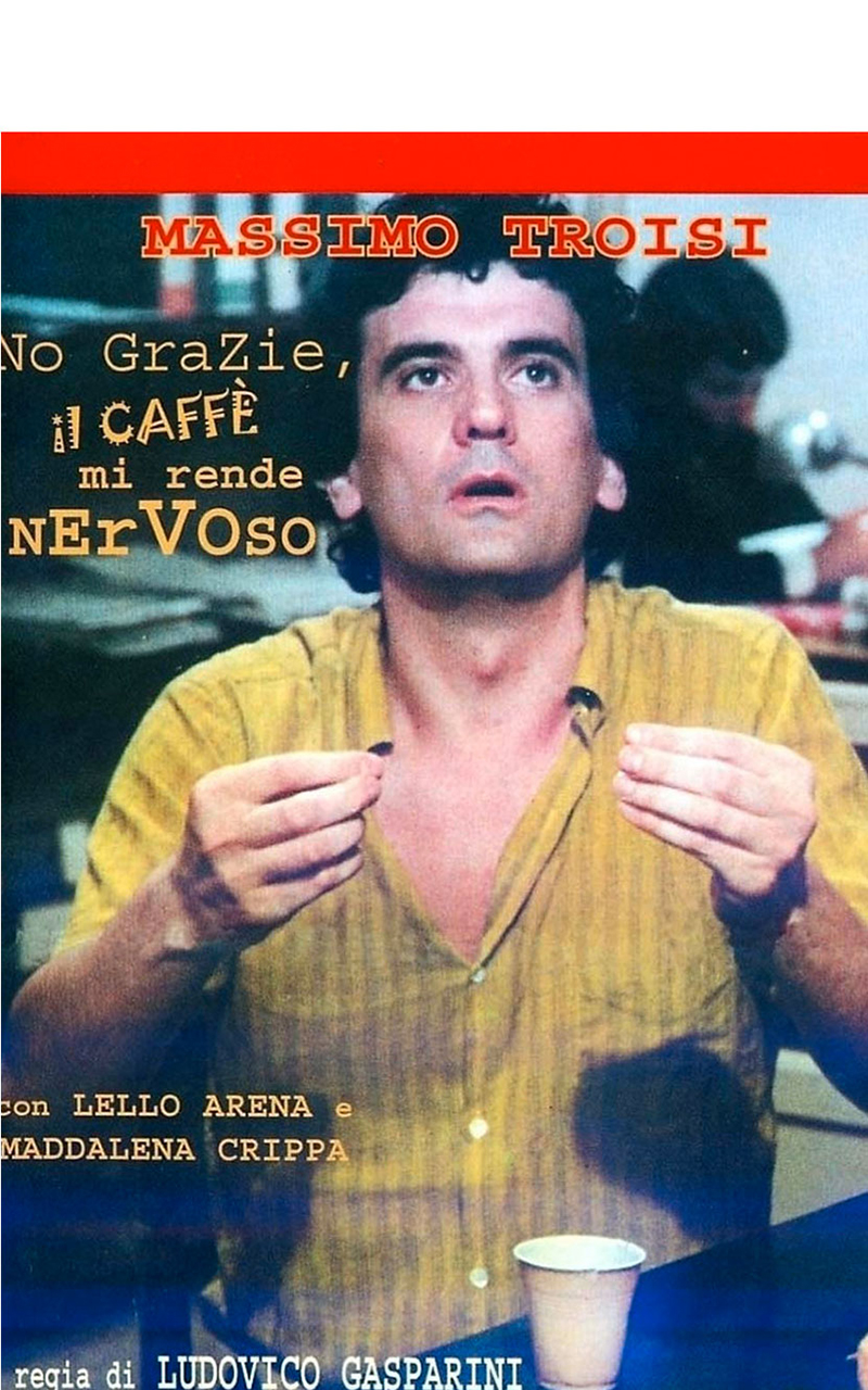 No grazie, il caffè mi rende nervoso è un film diretto dal regista Ludovico Gasparini con protagonisti Massimo Troisi e Lello Arena
