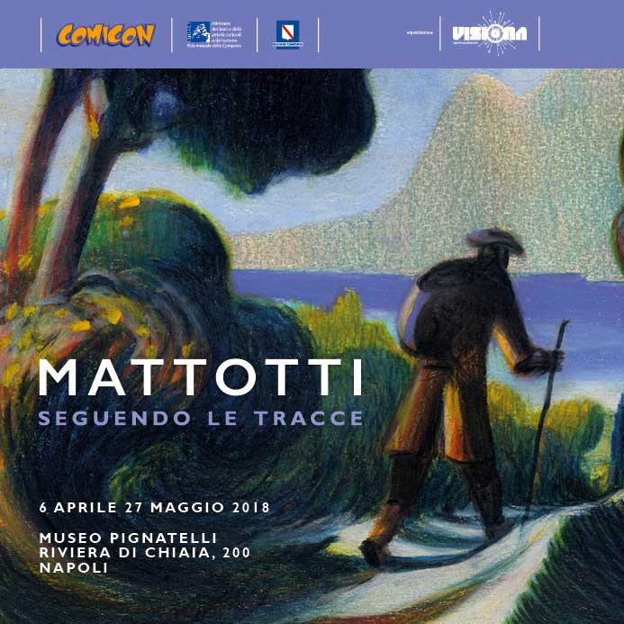 MATTOTTI SEGUENDO LE TRACCE dal 6 aprile al 27 maggio mostra dedicata a lorenzo mattotti, magister di comicon 2018